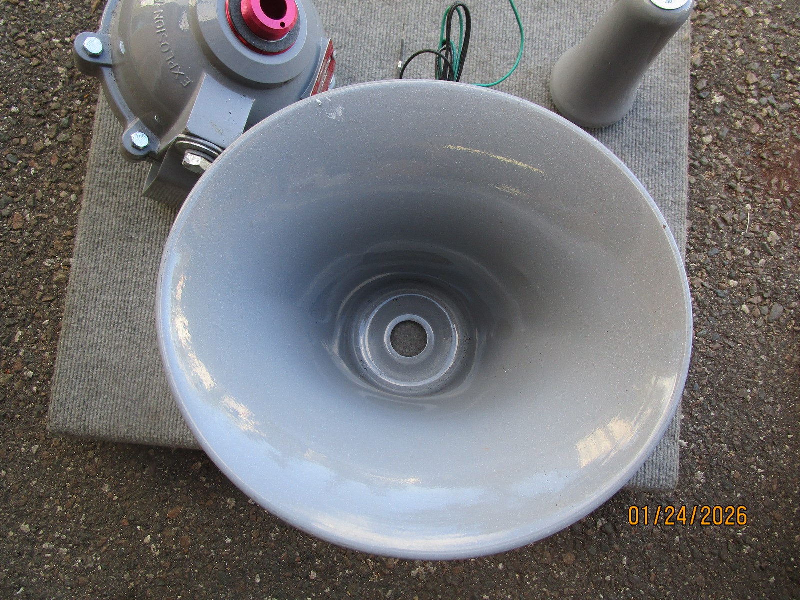 Edwards Duotronic Explosion Proof Horn 24 VDC Model 5522M-AQ