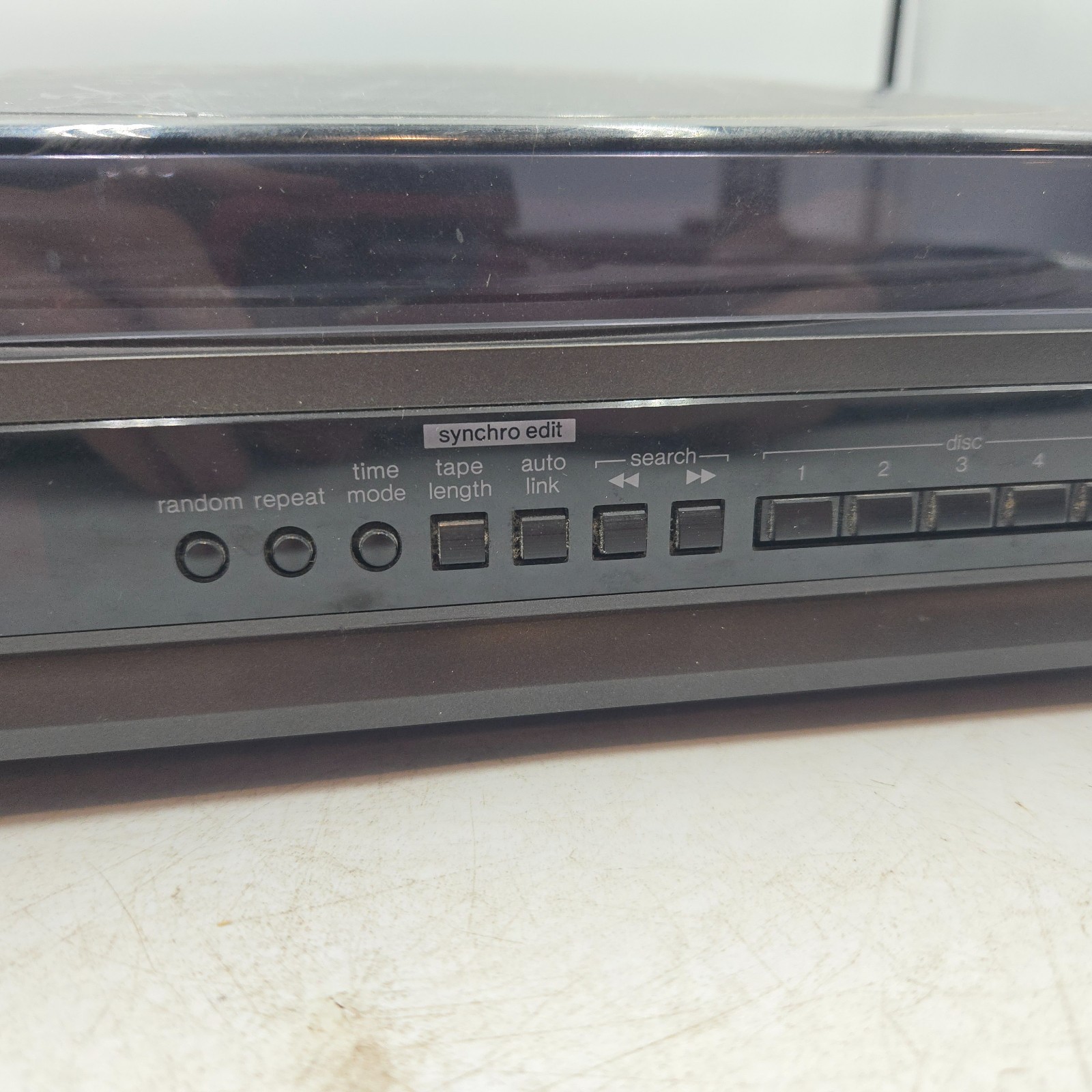 Technics SL-PC25 5 Disc CD Changer Player Parts Only See Description