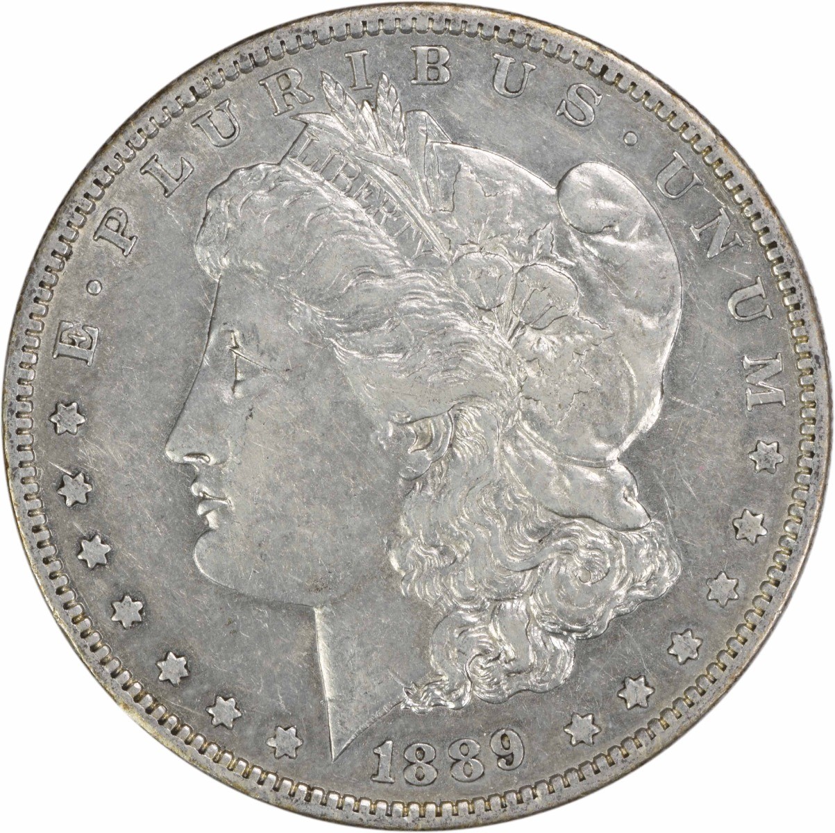 1889-O Morgan Silver Dollar EF Uncertified #464