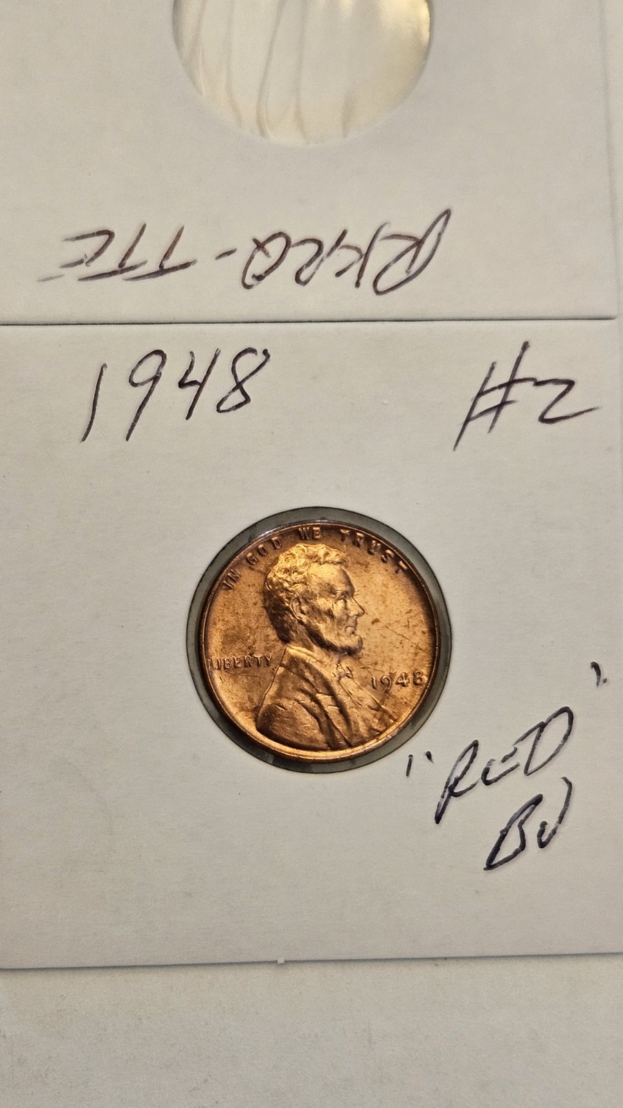wheat penny 1948 LINCOLN CENT NICE RED BU 1948-P GREAT RED UNC LOT #2