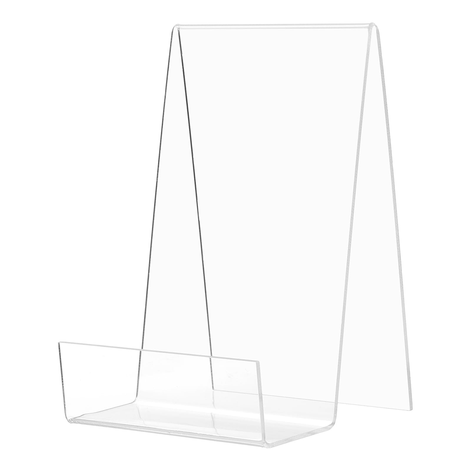 Shelf Divider, Acrylic Clear Closet Shelf Separator Book Stand Display Easel ...