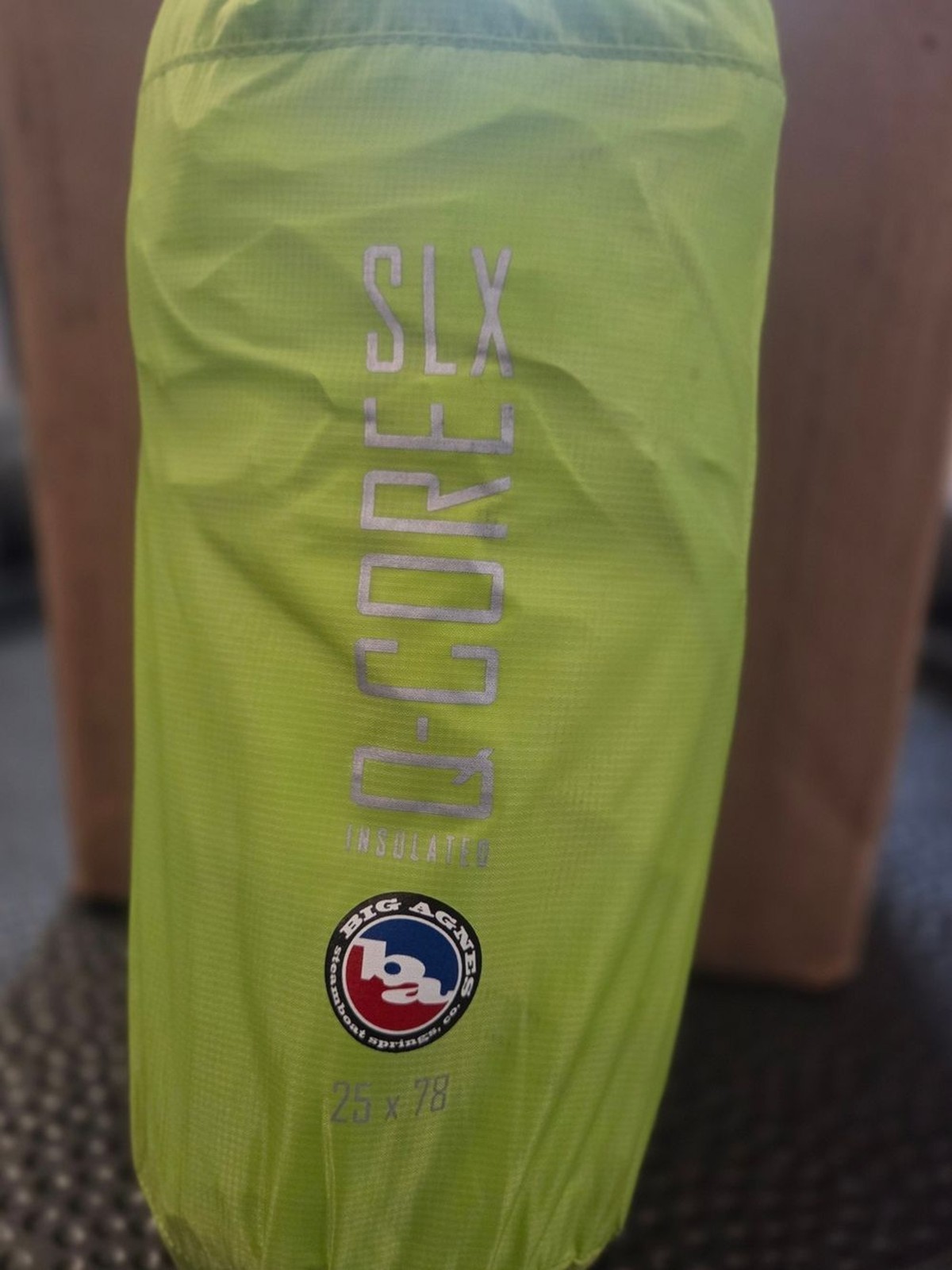 Big Agnes Insulated Q-Core SLX Sleeping Pad – Wide Long (25" x 78")