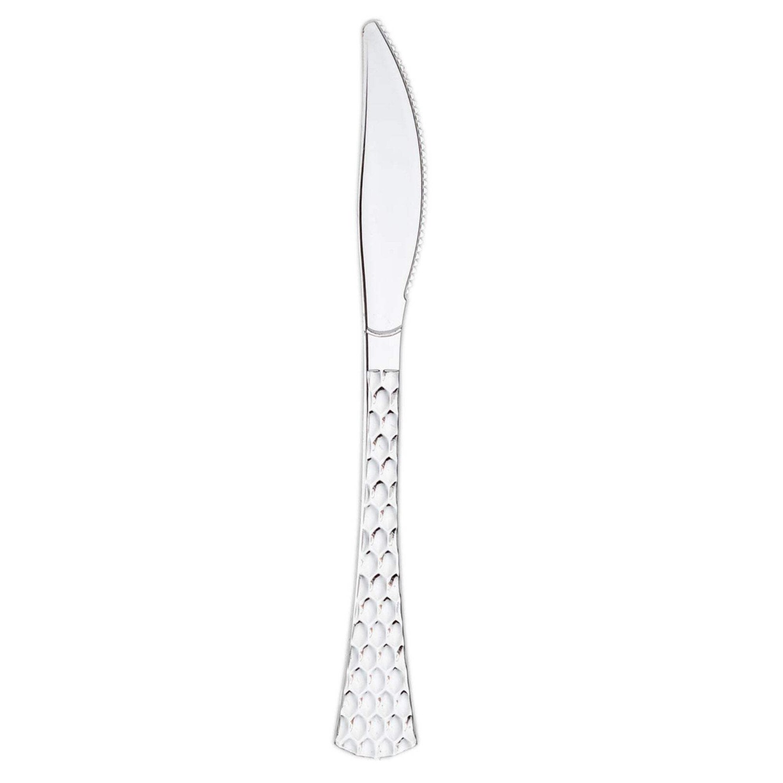 Glamour Collection Clear Knives 50 Pack