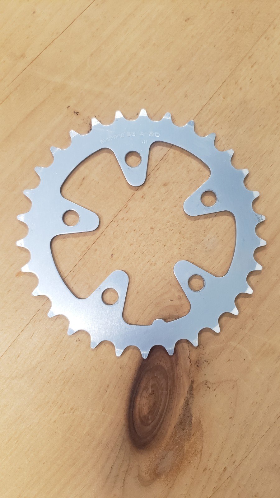 Vintage Shimano 30t Chainring 30 Tooth 74 BCD SG A-30 9S Alloy SGA-30 Triple