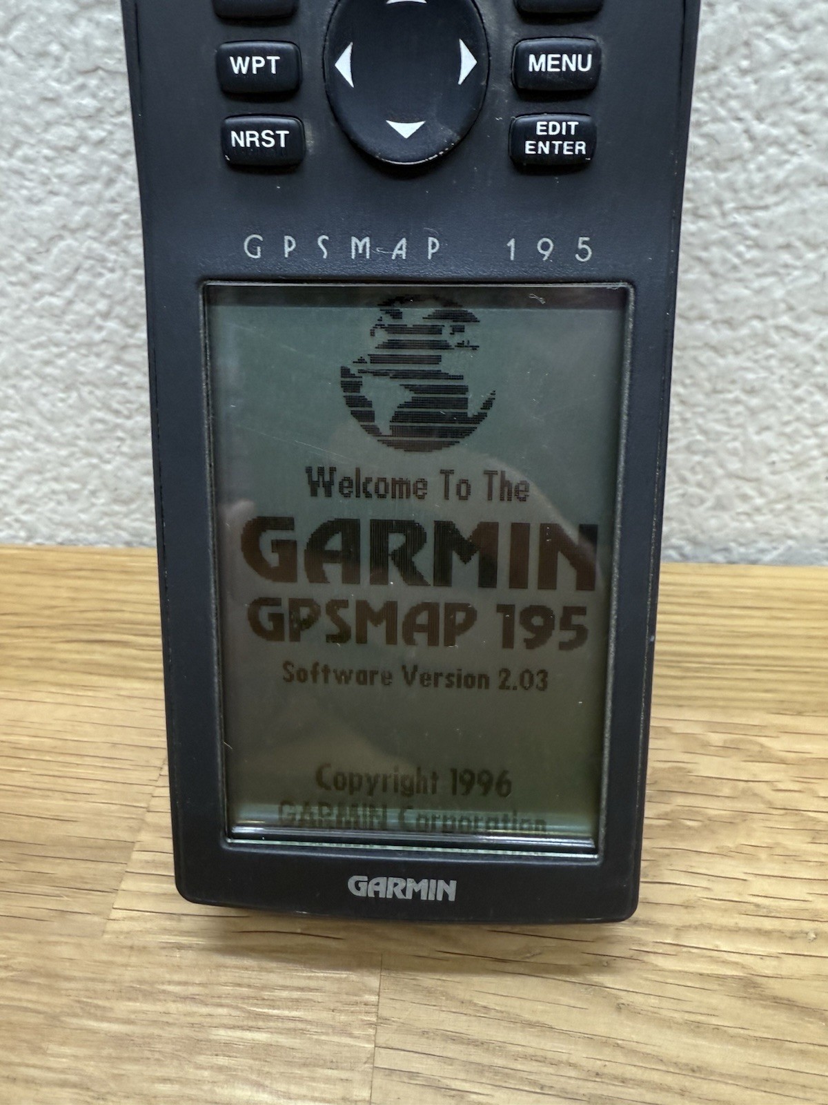 Garmin GPSMAP 195 Aviation GPS 12 Volt Bundle POWERS ON READ