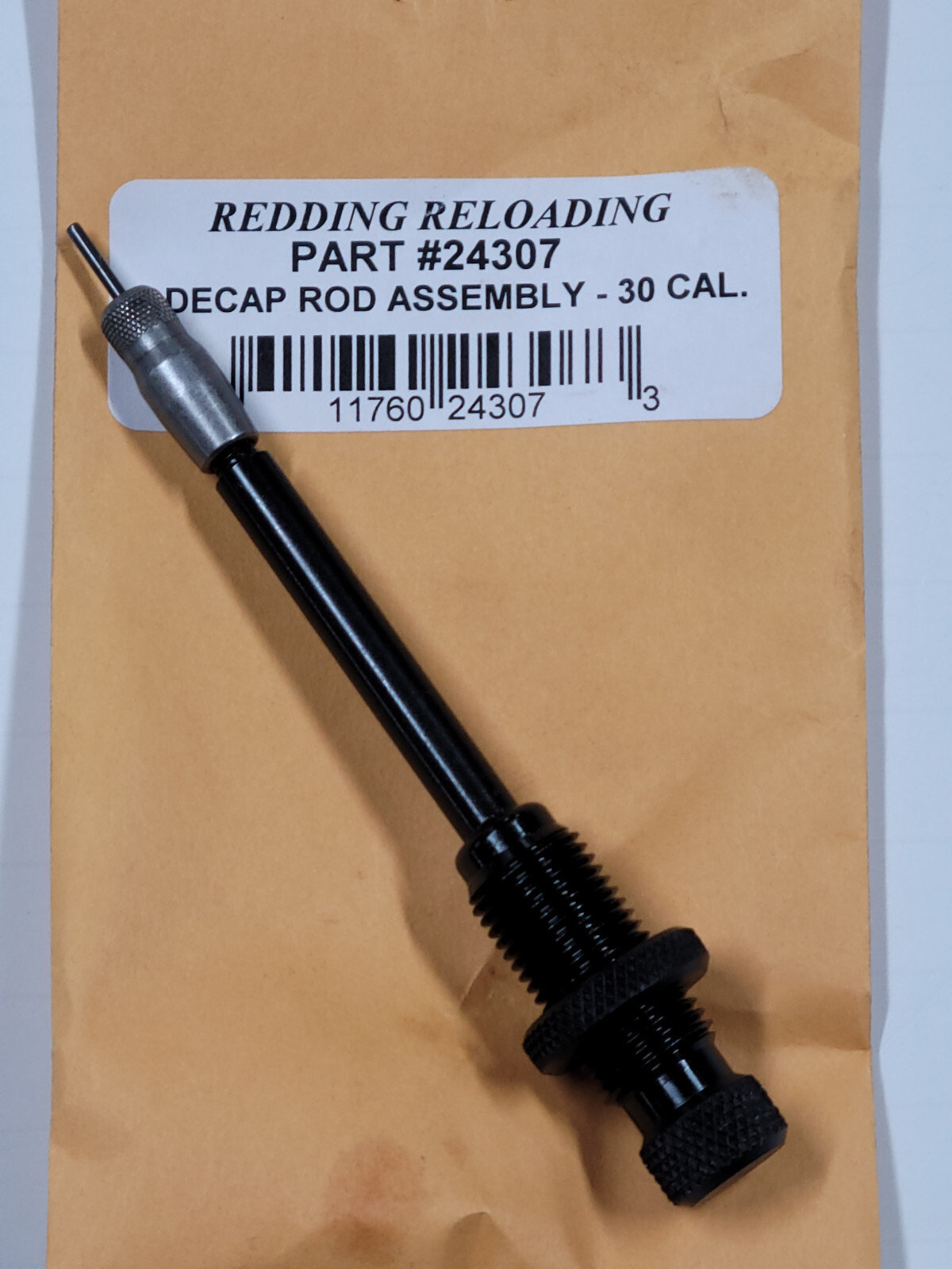 24307 REDDING DECAPPING ROD ASSEMBLY - 30-06 30-40 KRAG 300 NORMA MAG + - NEW