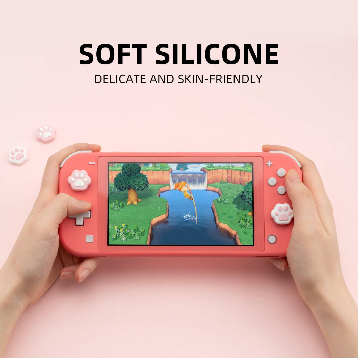 GeekShare Thumb Grips Analog Stick Caps for Nintendo Switch & Switch OLED &Lite