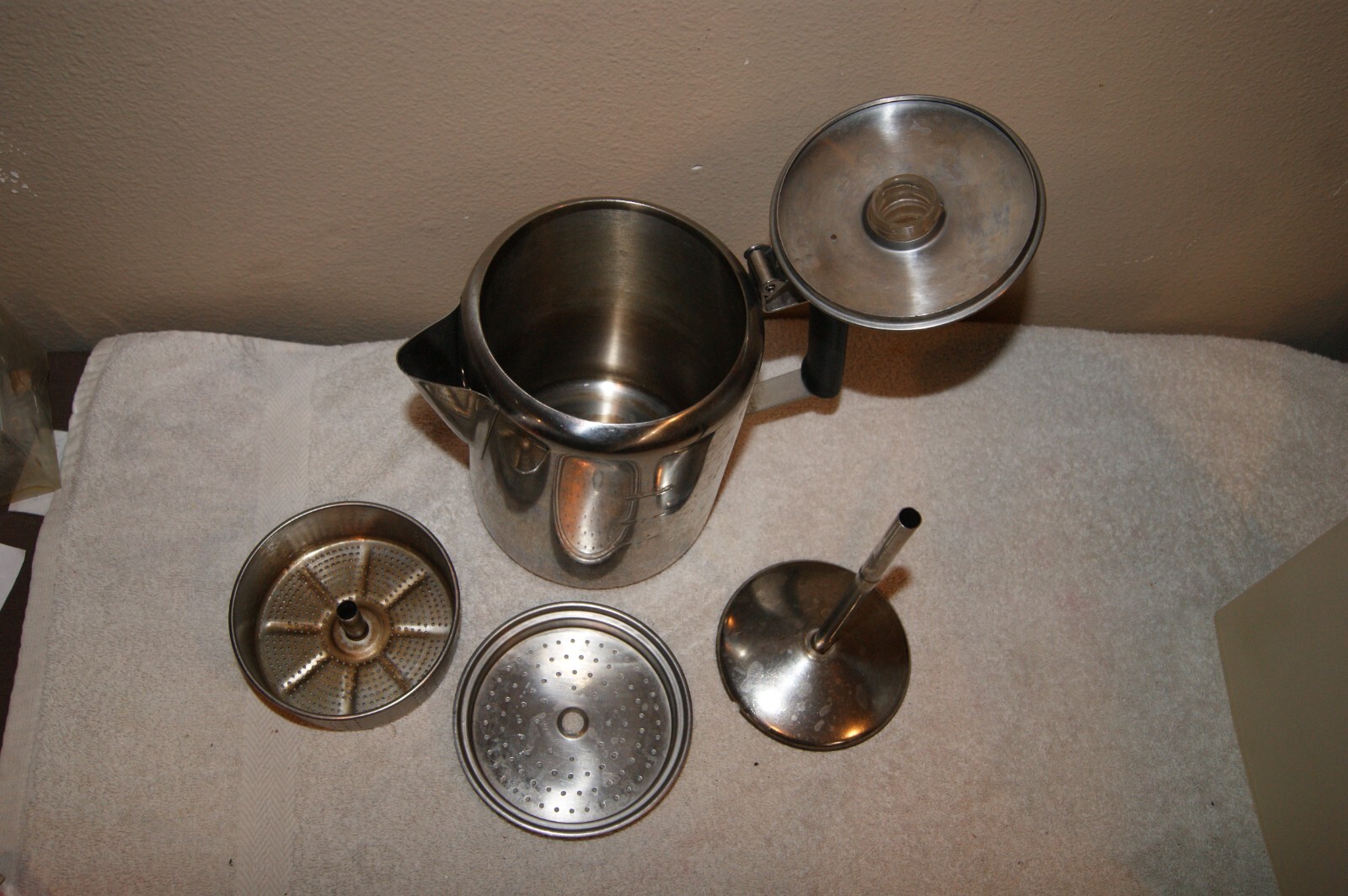 Cabela's Stainless 18/8 Percolator 9 Cup Camping Coffee Maker Percolator (X)