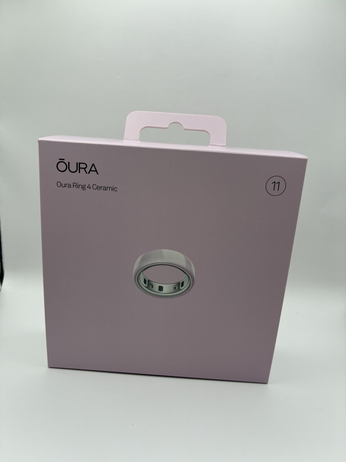 NEW Sealed Oura Ring Gen 4| Ceramic Size 11 Petal Rose PinkColor