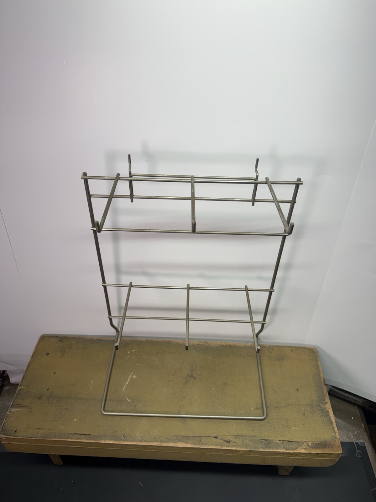 Vintage PEG BOARD TOOL DISPLAY RACK Or Stand Alone