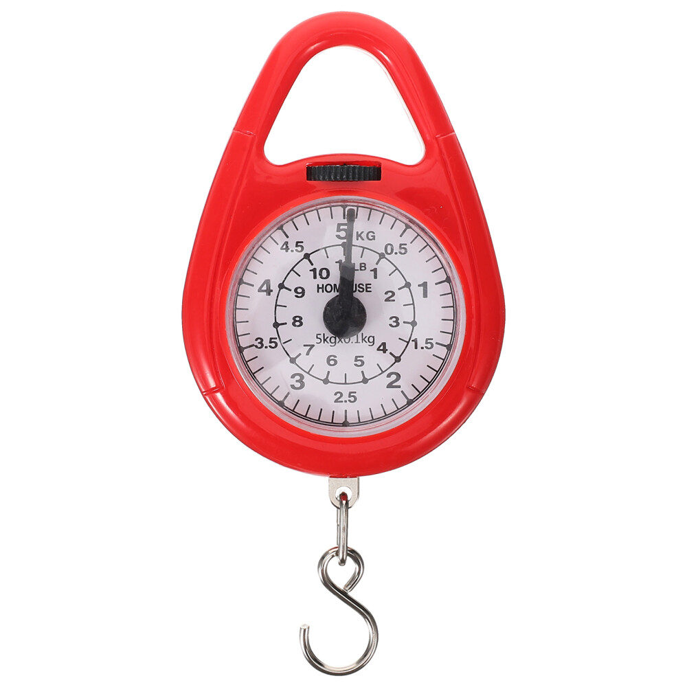 Spring Balance Travel Luggage Weight Scale with Hook Baggage Weighing