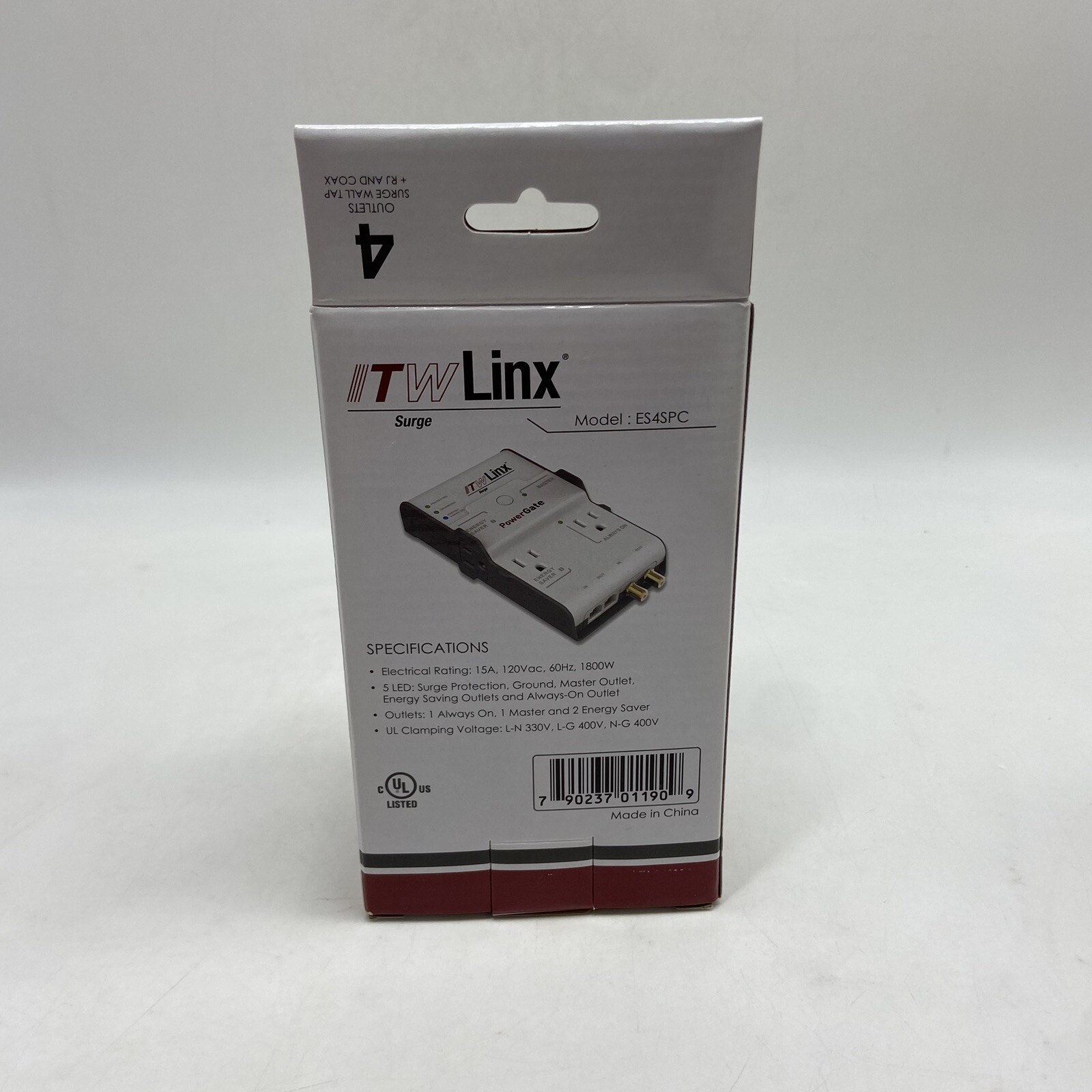 ITW Linx ES4SPC 4 Outlet Surge