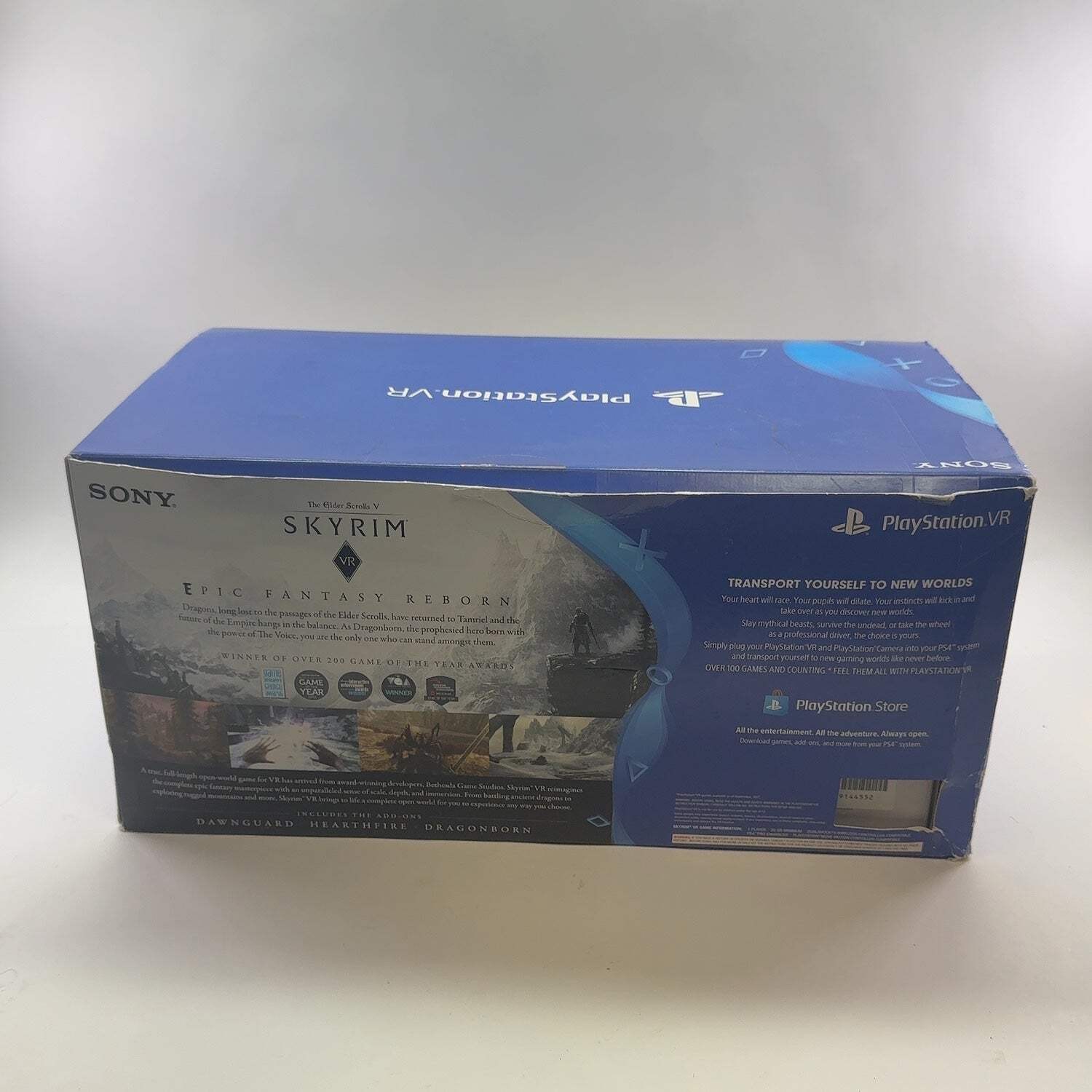 Sony PSVR PlayStation VR Headset White CUH-ZVR2 Bundle
