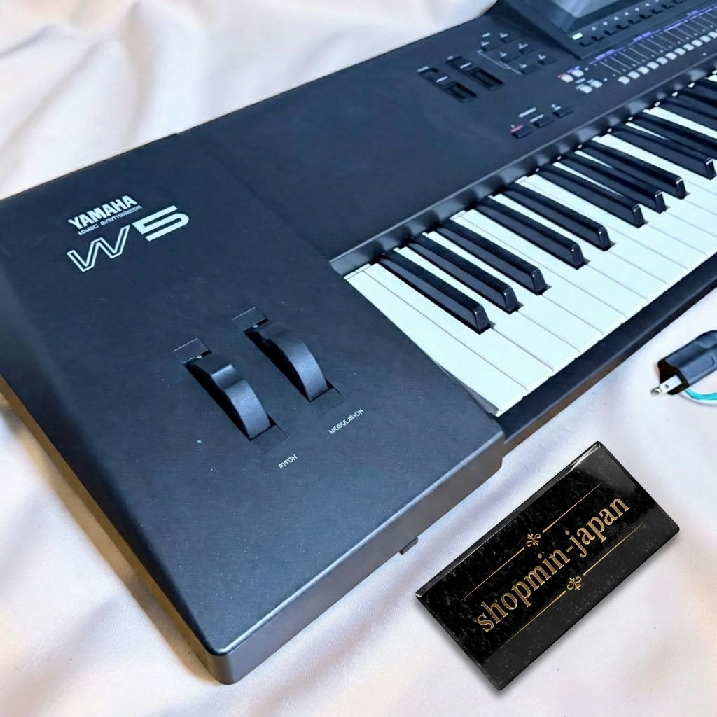 YAMAHA W5 76-Key Workstation Synthesizer MIDI Keyboard Tested from Japan