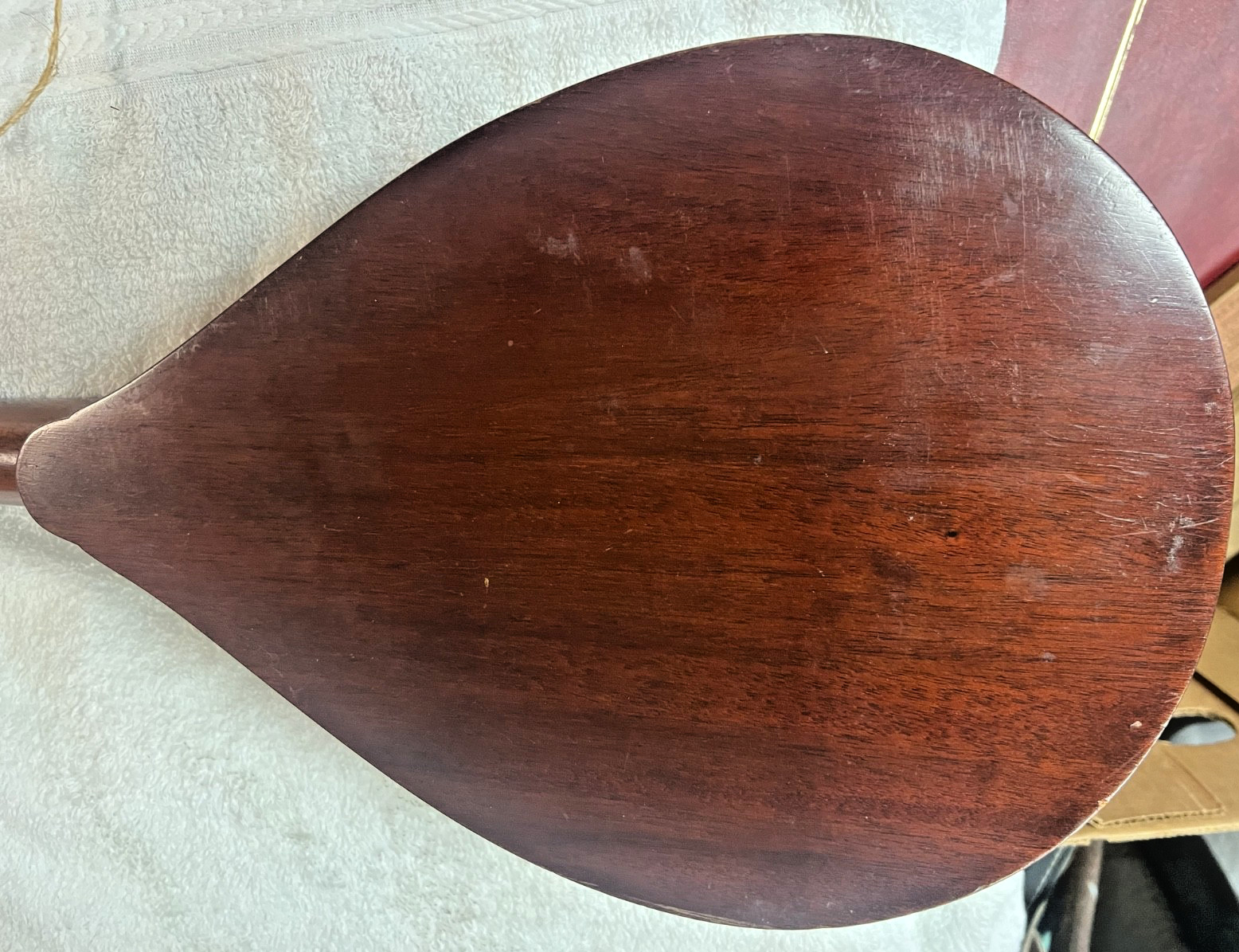 Rare 1916 Era Vega 8 String Flat Back Mandolin Serial 37302