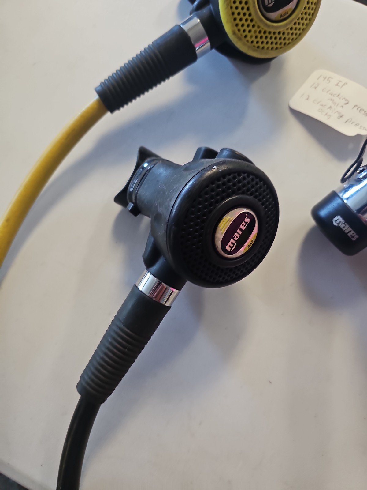 Mares MR 12 DFC First, Second, And Octo Scuba Diving Regulator