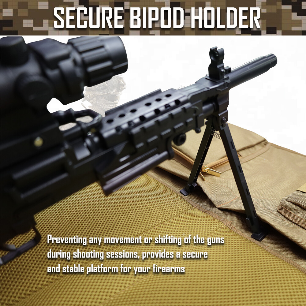 Portable Tactical Shooting Mat Waterproof Non-Slip Roll-up Shooter Range Pad