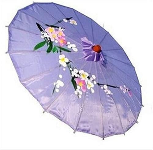 6 Pack Lavender Nylon Umbrella Parasol Dance Decorate 32 in Adult Size 2167x6