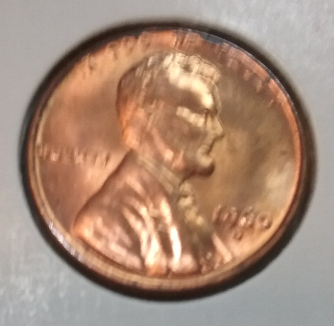 1960 Lincoln Memorial Cent D - BU - Uncirculated - Small Date