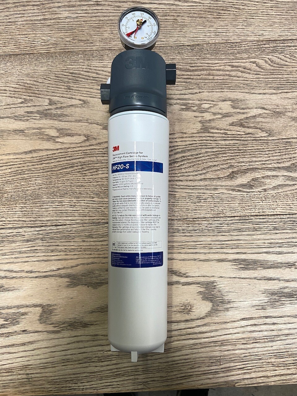 NEW Ice Machine Water Filter Kit 800 LB Capacity & Pressure Guage ICE120-S #6643