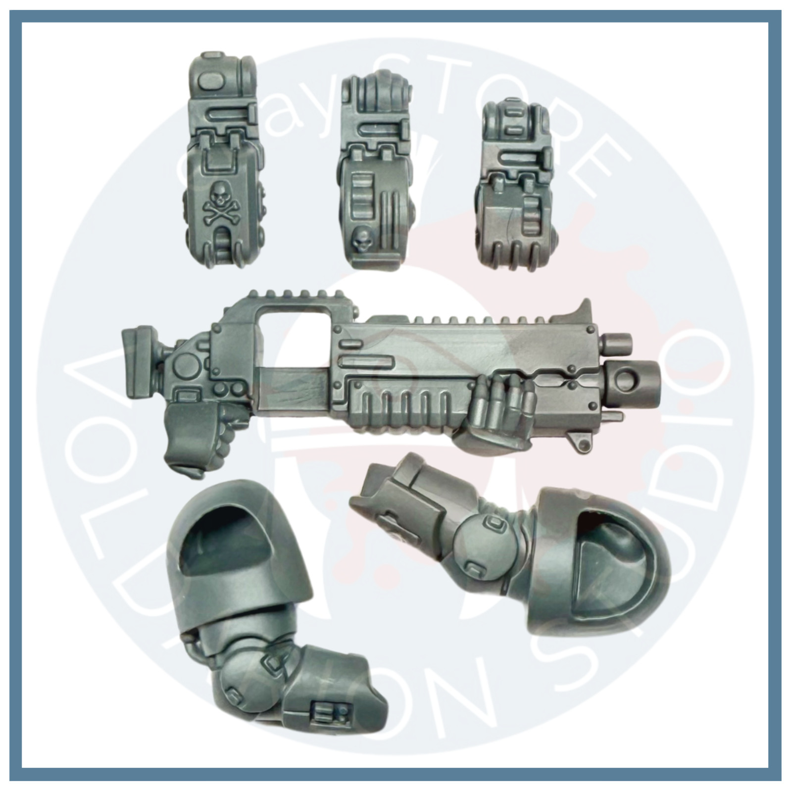 Heavy Intercessors Bits - HEAVY BOLT RIFLE BITS A - Space Marines - 40K