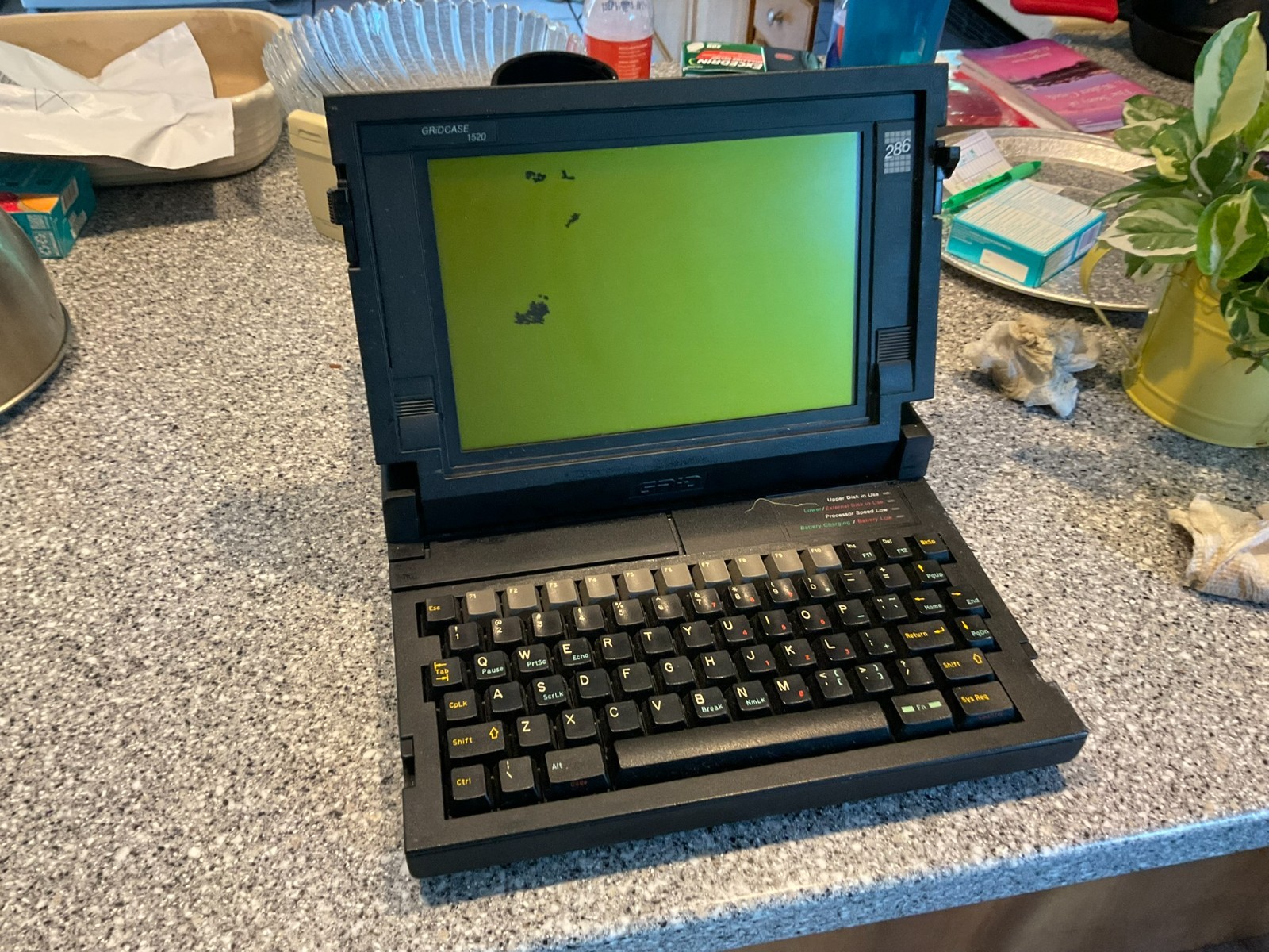 CLEARANCE - Grid GridCase 1520 286 Laptop Computer  Estate Sale Sold As Is