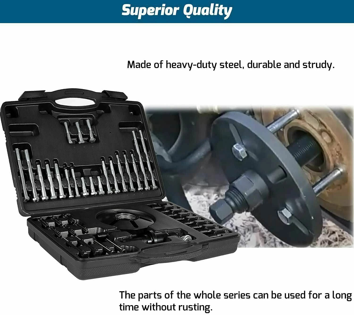 4531 Harmonic Balancer Puller +Installer Kit for Harmonic Balancer, Drive Pulley