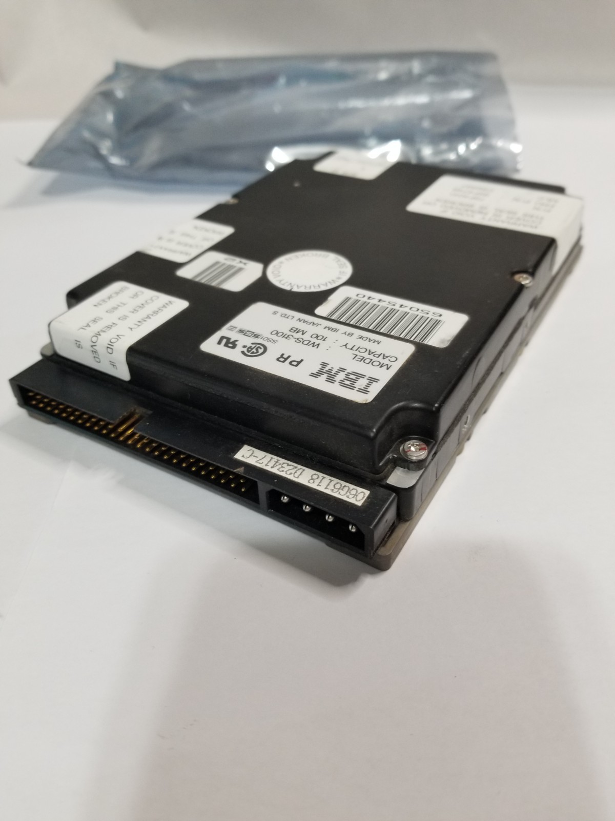 IBM SCSI 100MB WDS-3100 Hard Drive