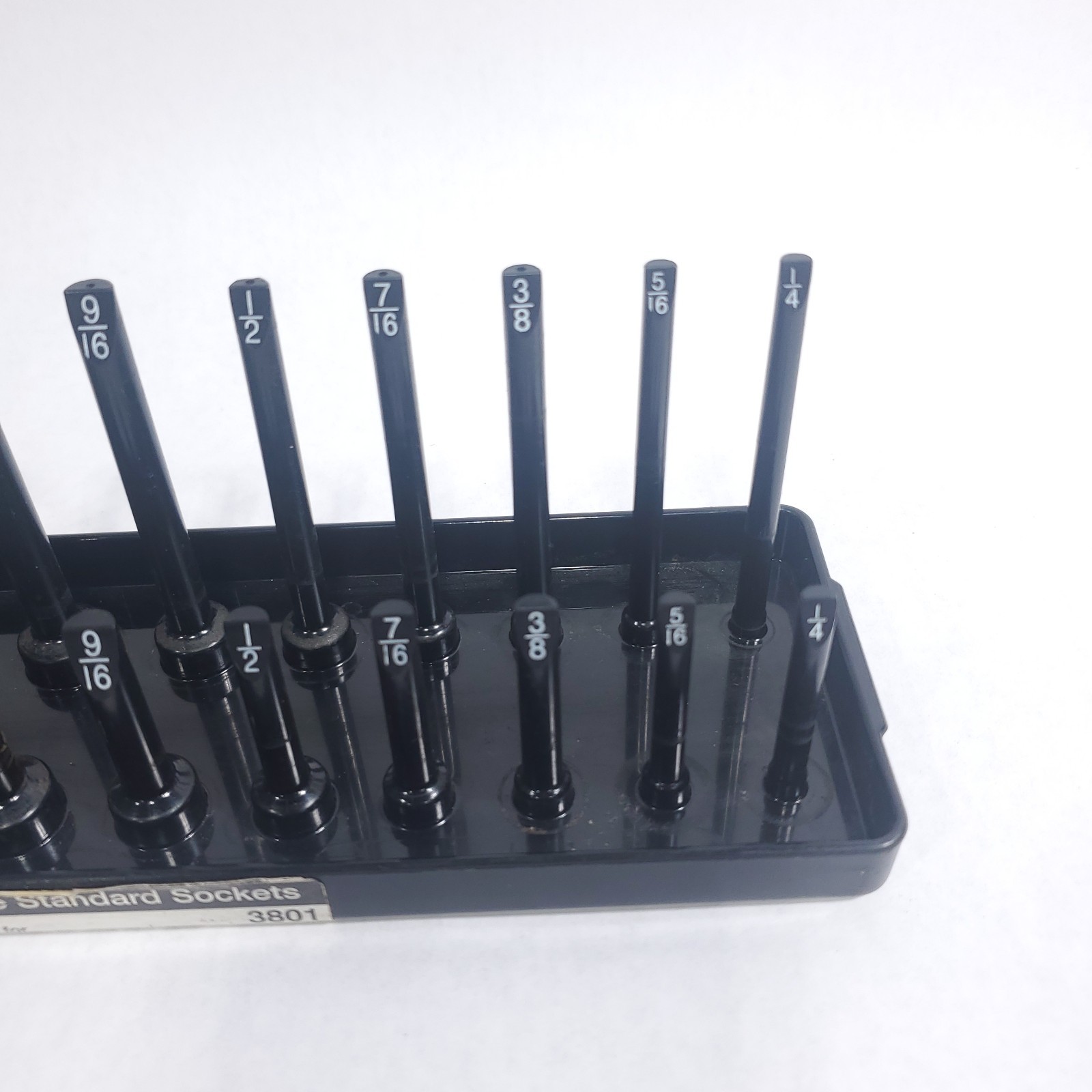 Hansen Socket Tray 1/4" Drive SAE Deep Shallow 1401