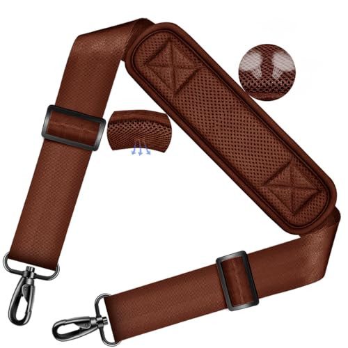 Shoulder Strap 78" Universal Handbag Strap with Ultra-thick Fixed Padded and