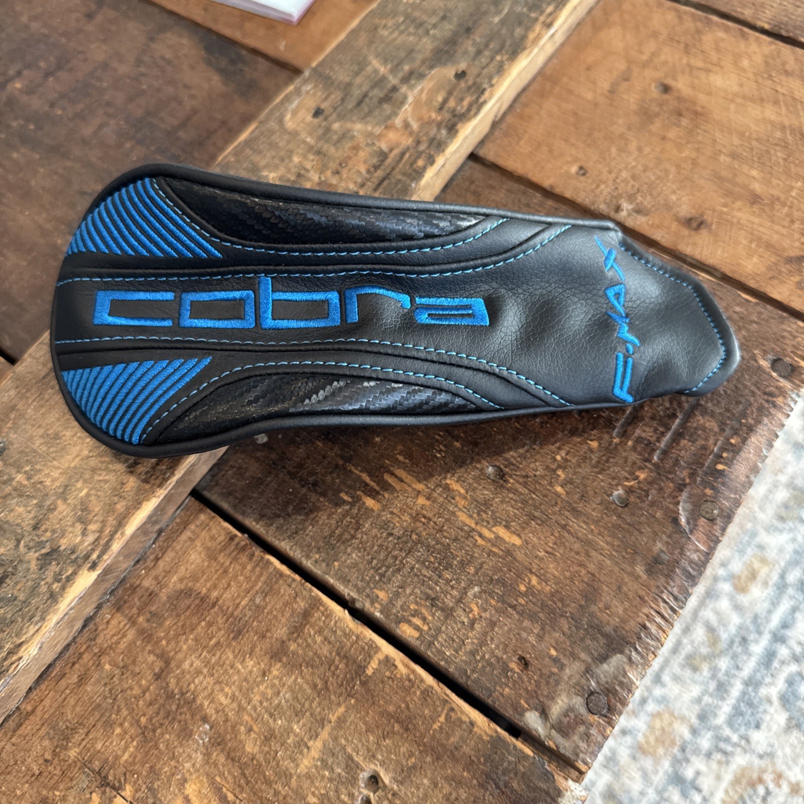 New Cobra F Max Airspeed Rescue Hybrid 2 3 4 5 6 Headcover Head Cover Black Blue
