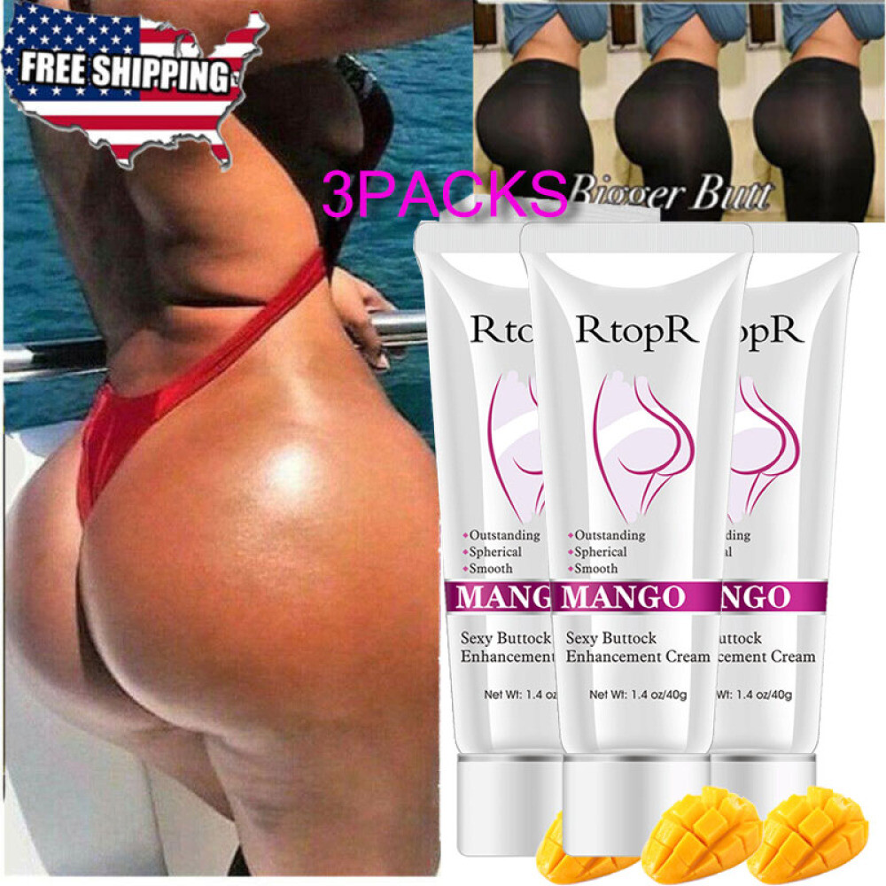 3PACK Hip Lift Up Natural Cream Butt Buttock Booty Enhancer Bigger Enlargement