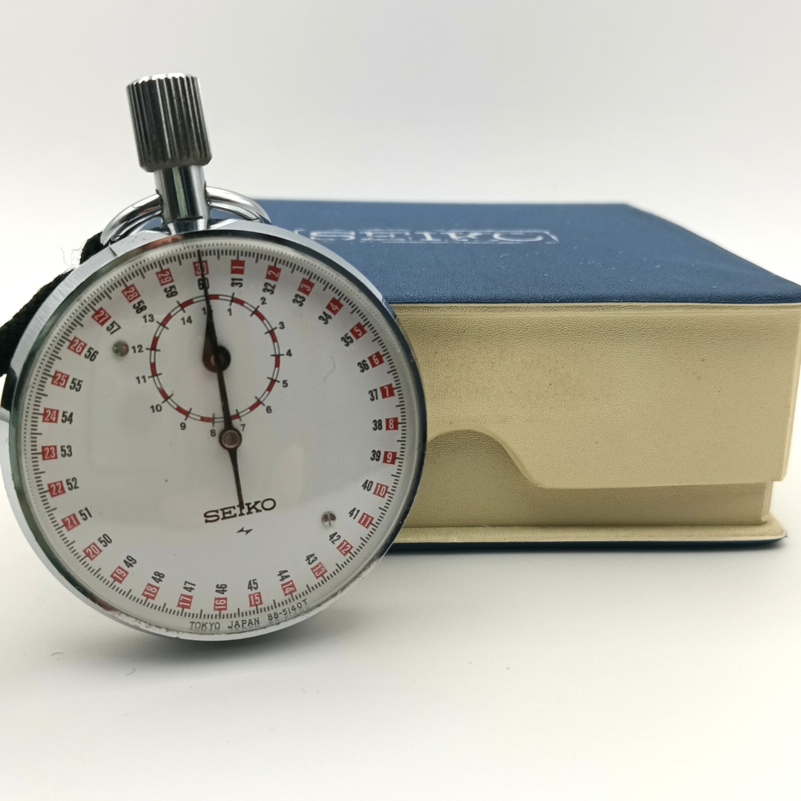 SEIKO Mechanical Stopwatch 88-5011 Vintage Analog Japan Rare – Working with Box