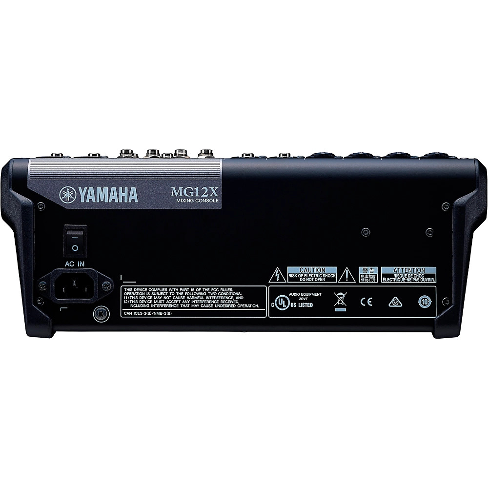 Yamaha MG12X CV 12Input 4Bus Mixer With Effects