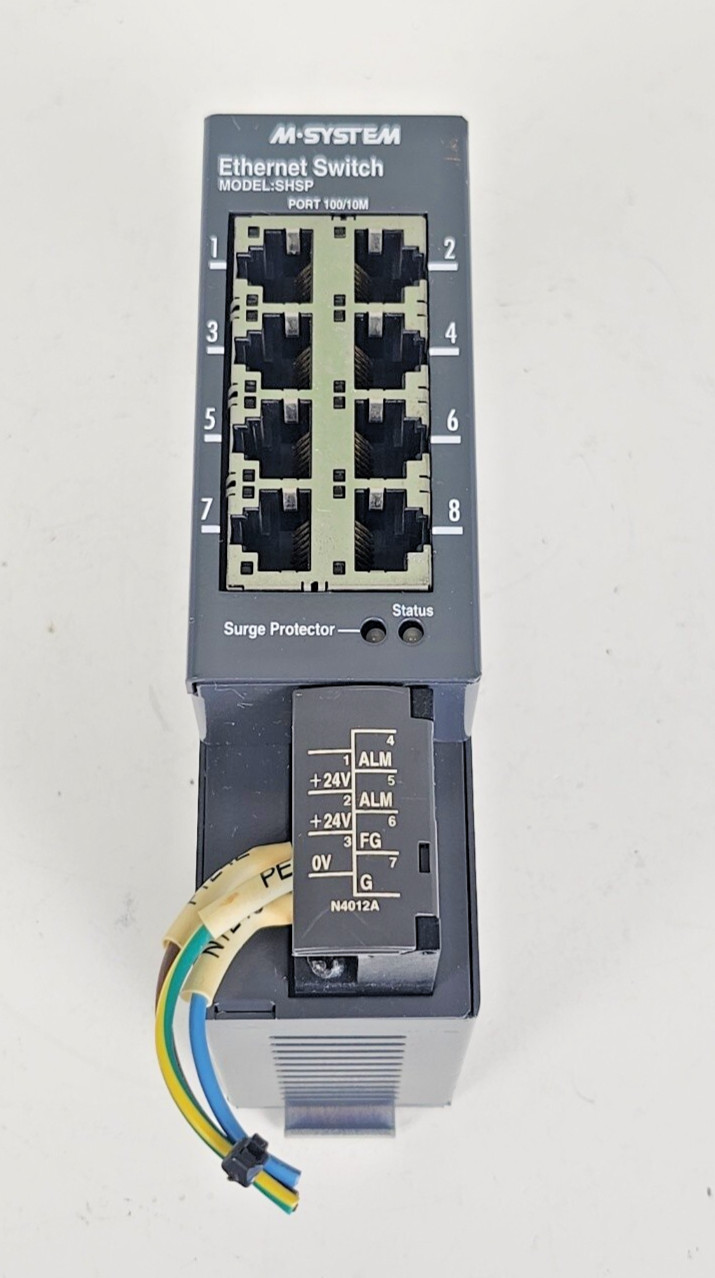 M-SYSTEM ethernet switch SHSP-1-R/CE