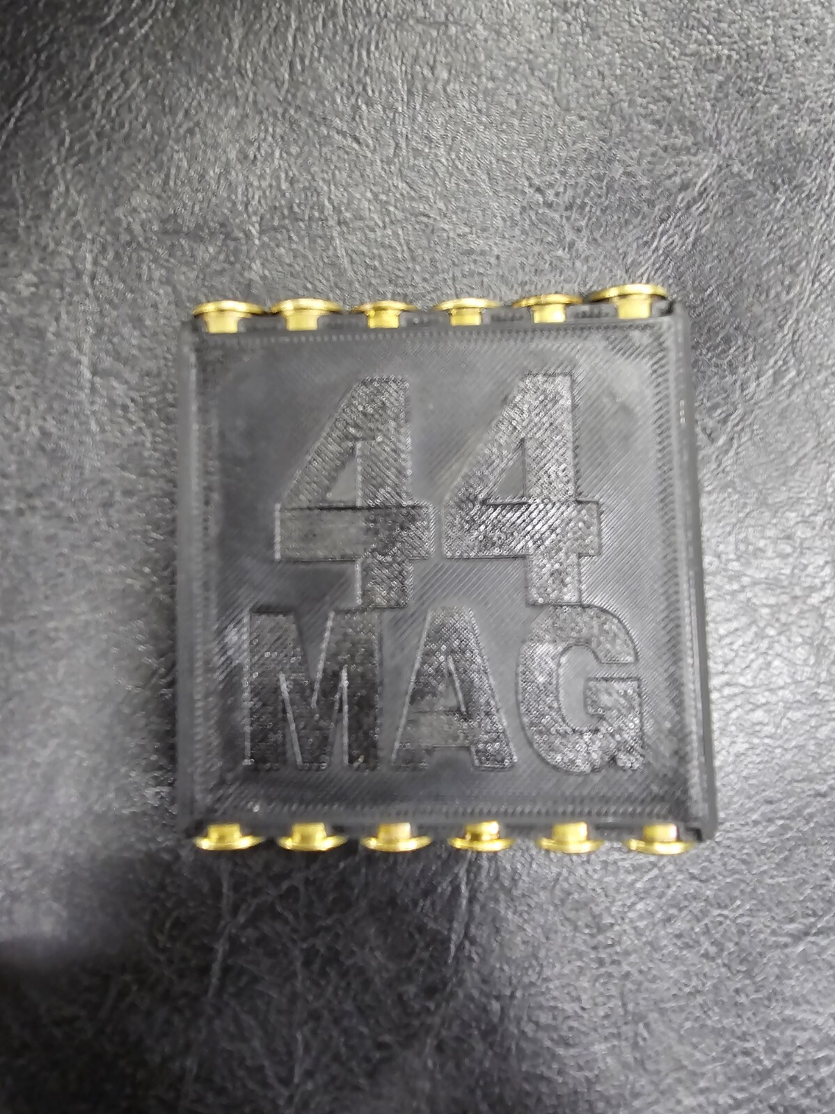 Holder For 44 MAG SHELLS EDC.  Holds Twelve Extra 44 Shells In A Compact And...