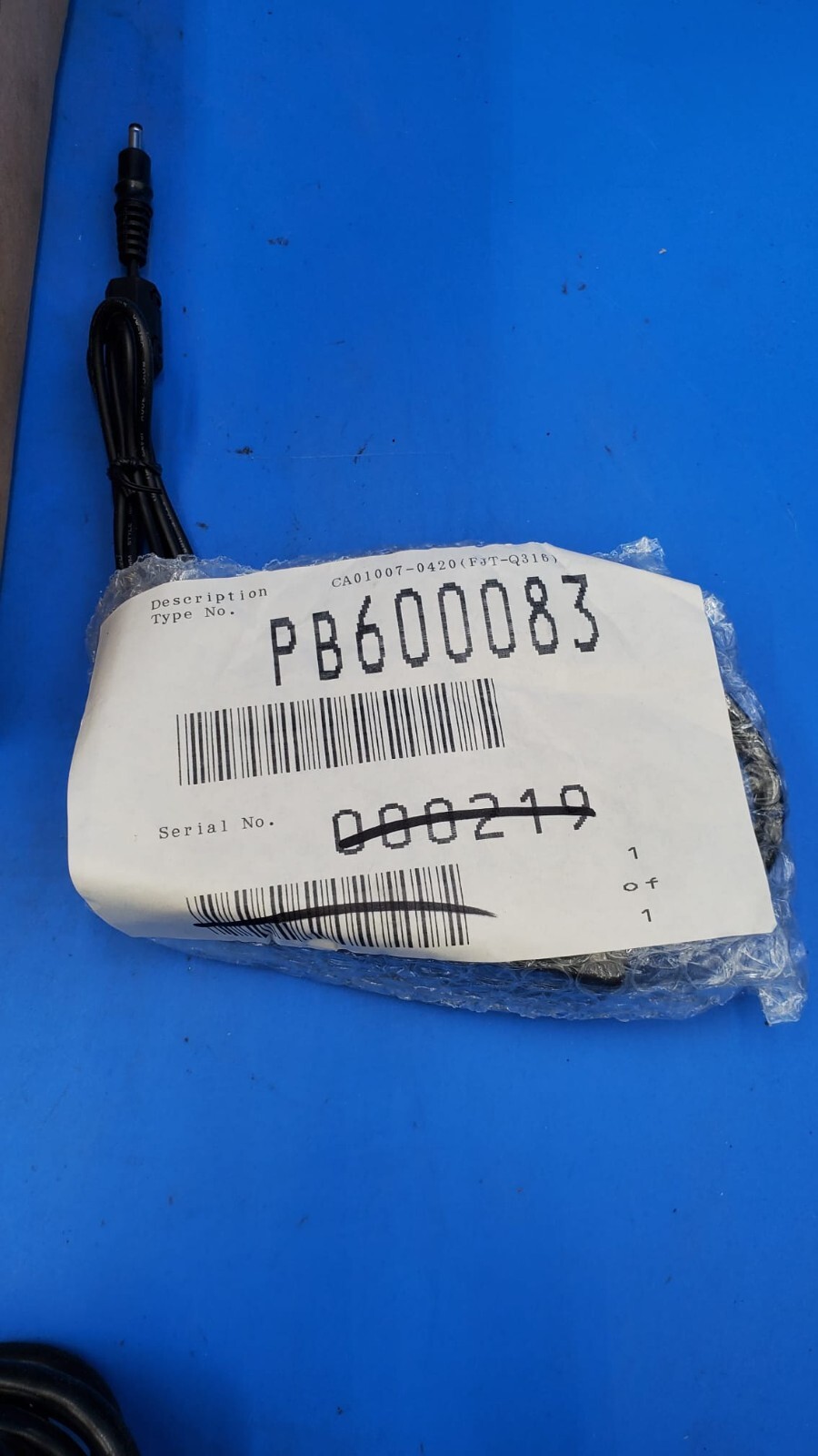 ICL FUJITSU POS BAR CODE SCANNER PB600291