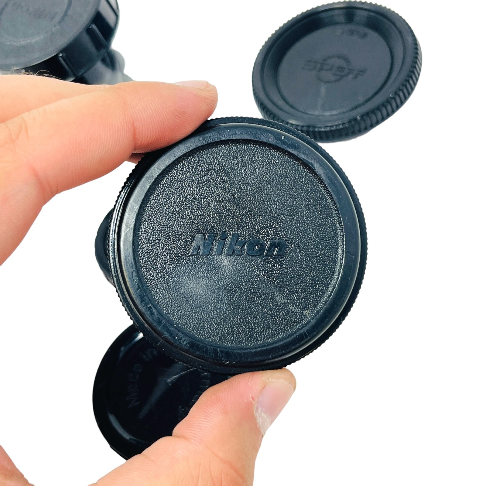 10 pcs Mixed Microscope Objective Turret Dust Cap Covers Nikon and Other Brands