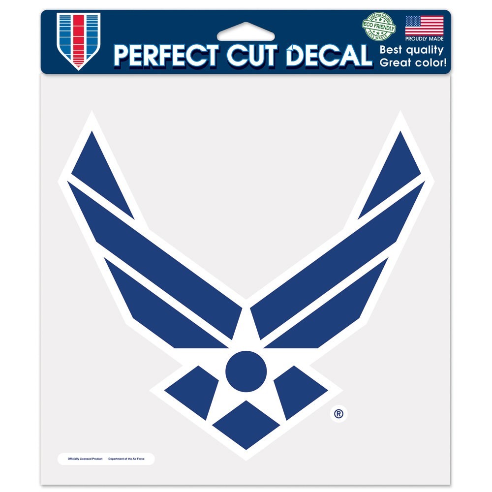 U.S. AIR FORCE LOGO 8"X8" COLOR DIE CUT DECAL BRAND NEW WINCRAFT 👀🔥