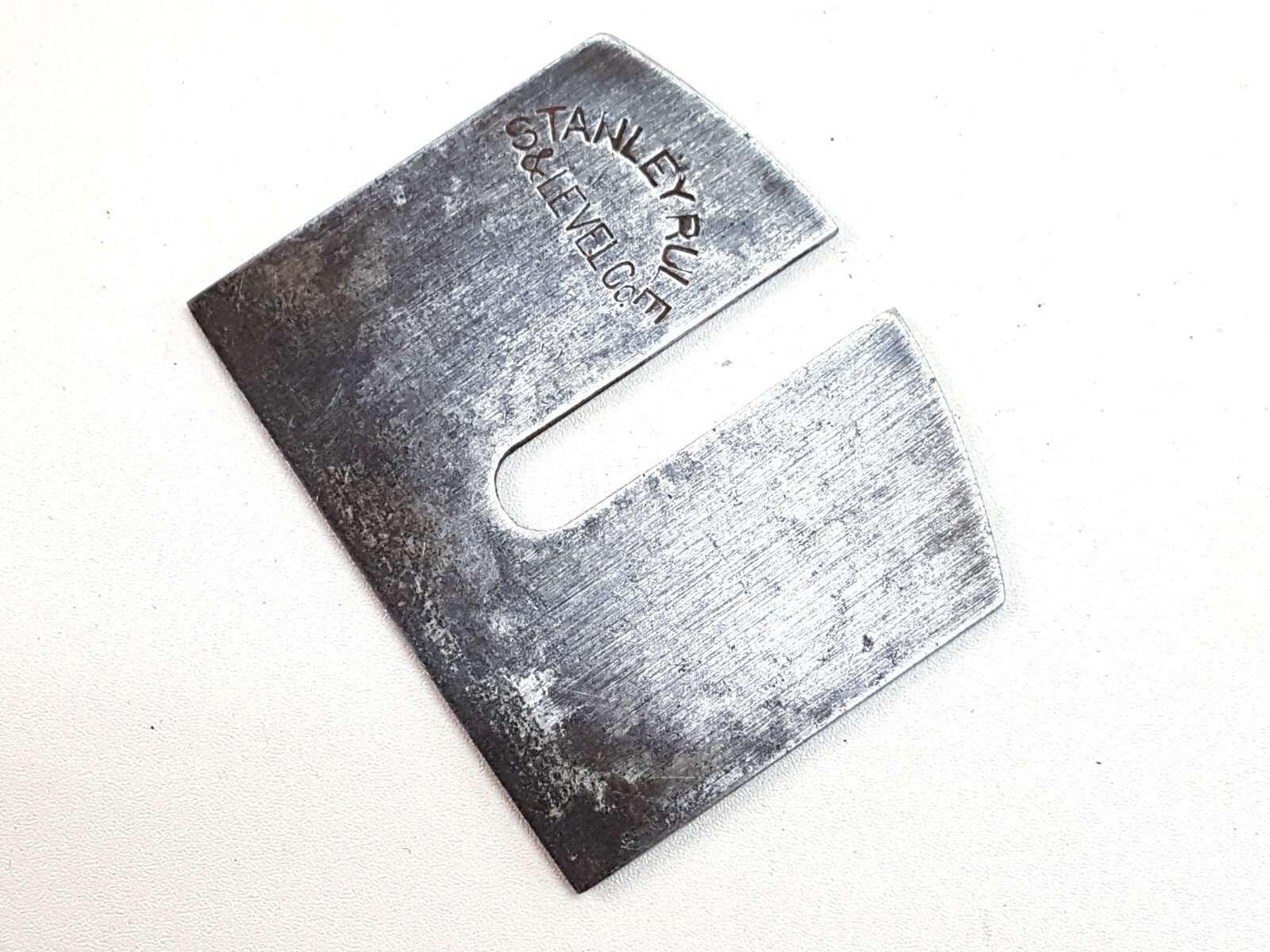 2772 Stanley No. 53 & 54; Spoke Shave Iron, "J" Trademark