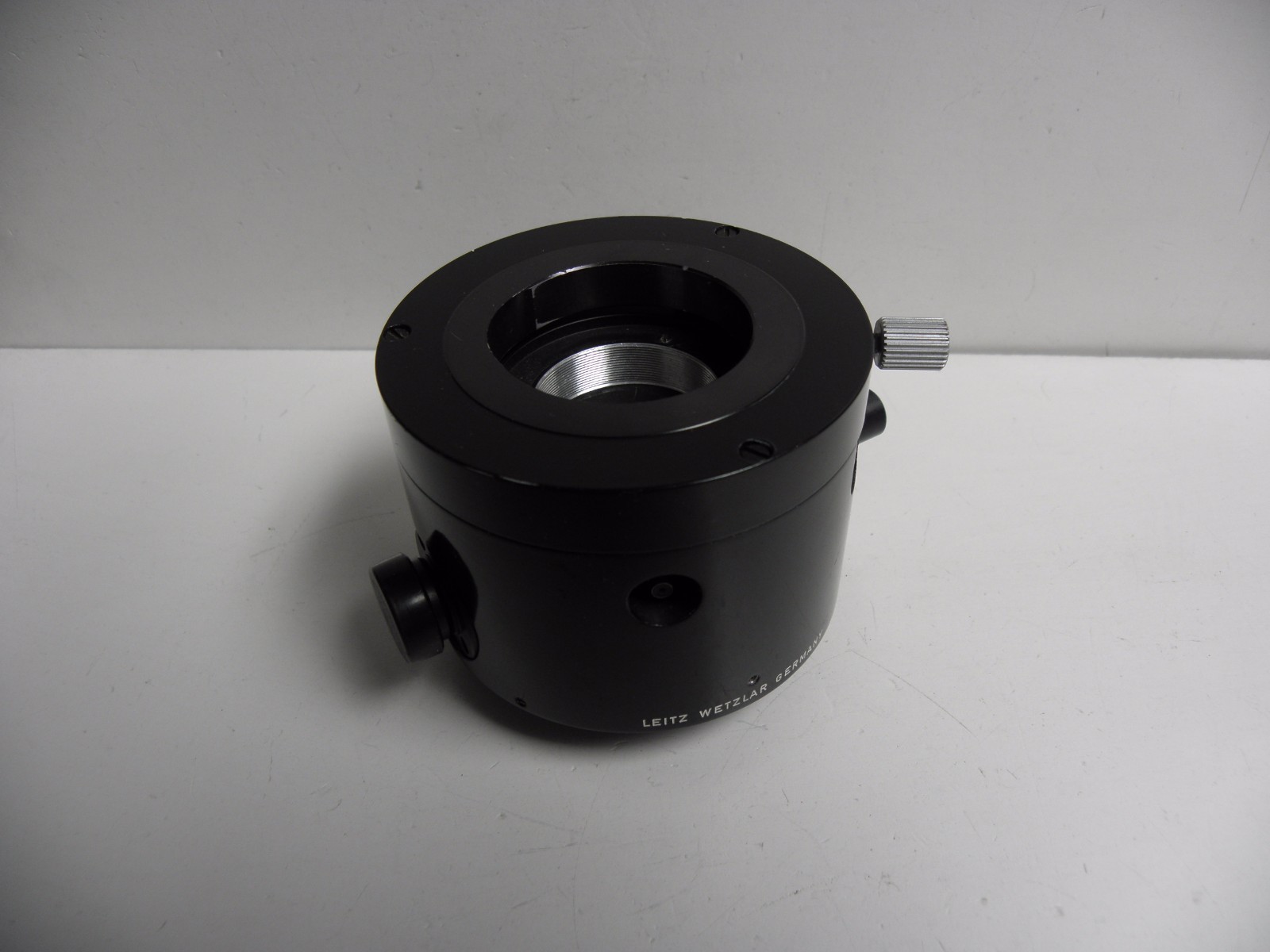 Leitz Wetzlar Leaf Shutter Microscope Camera Attachment Timed Release
