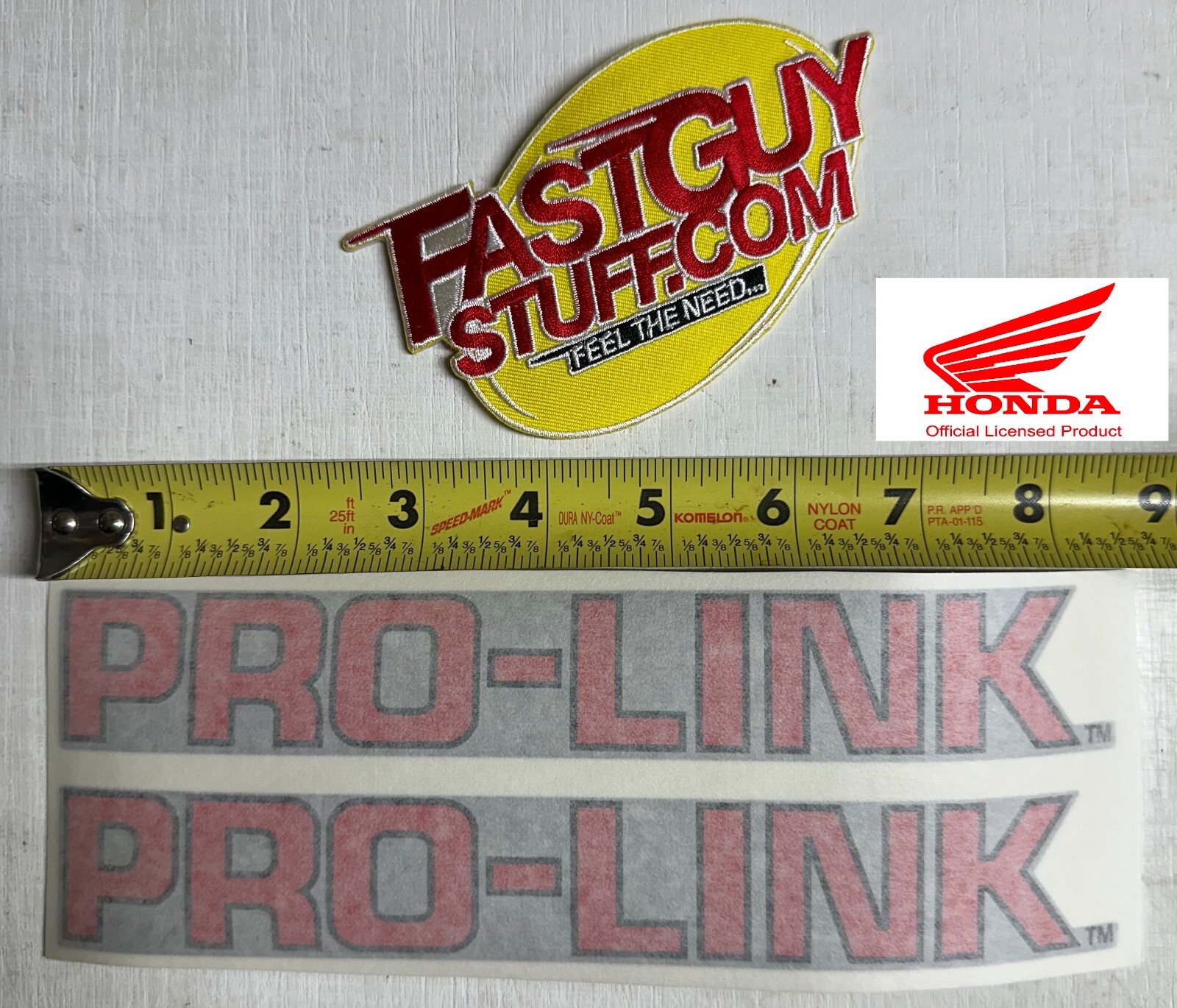 LICENSED HONDA 1981 1982 CR80R CR125R CR250R CR450R CR480R Pro-Link decal set
