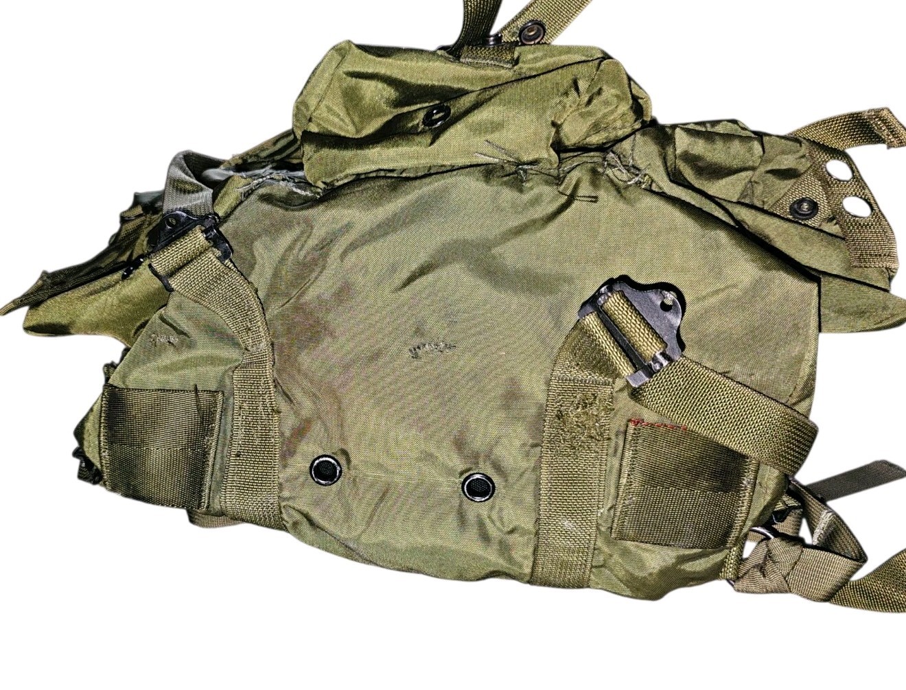 US Army Military Field Pack Combat Nylon Medium Green LC-1 Alice E45