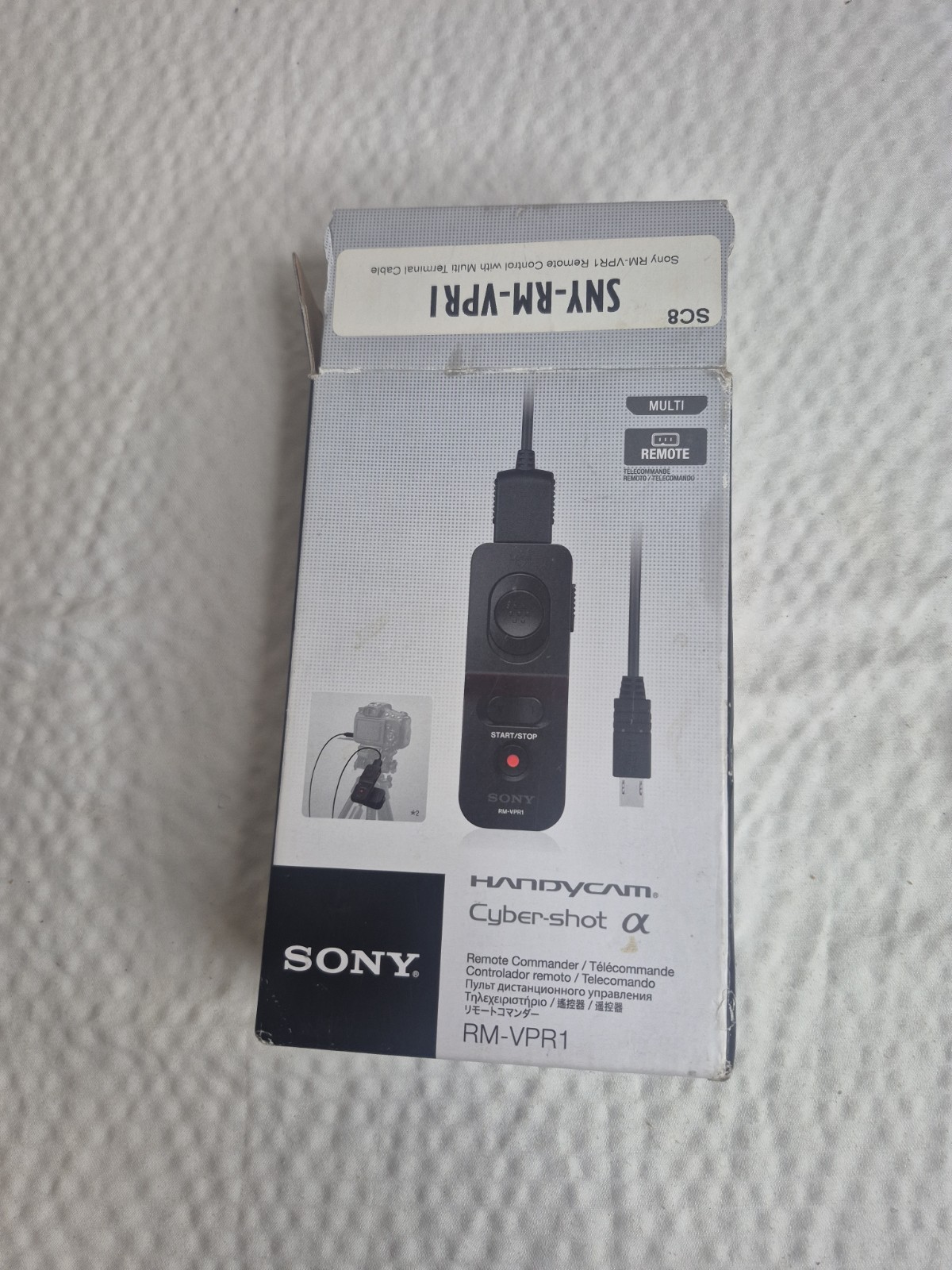 Sony RM-VPR1 Remote Commander Wired Remote Control for Handycam Cyber-shot New