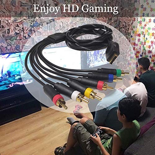 Hd Retrovision 2/3 Ps2/ps3 Premium Ypbpr Component Video Cable