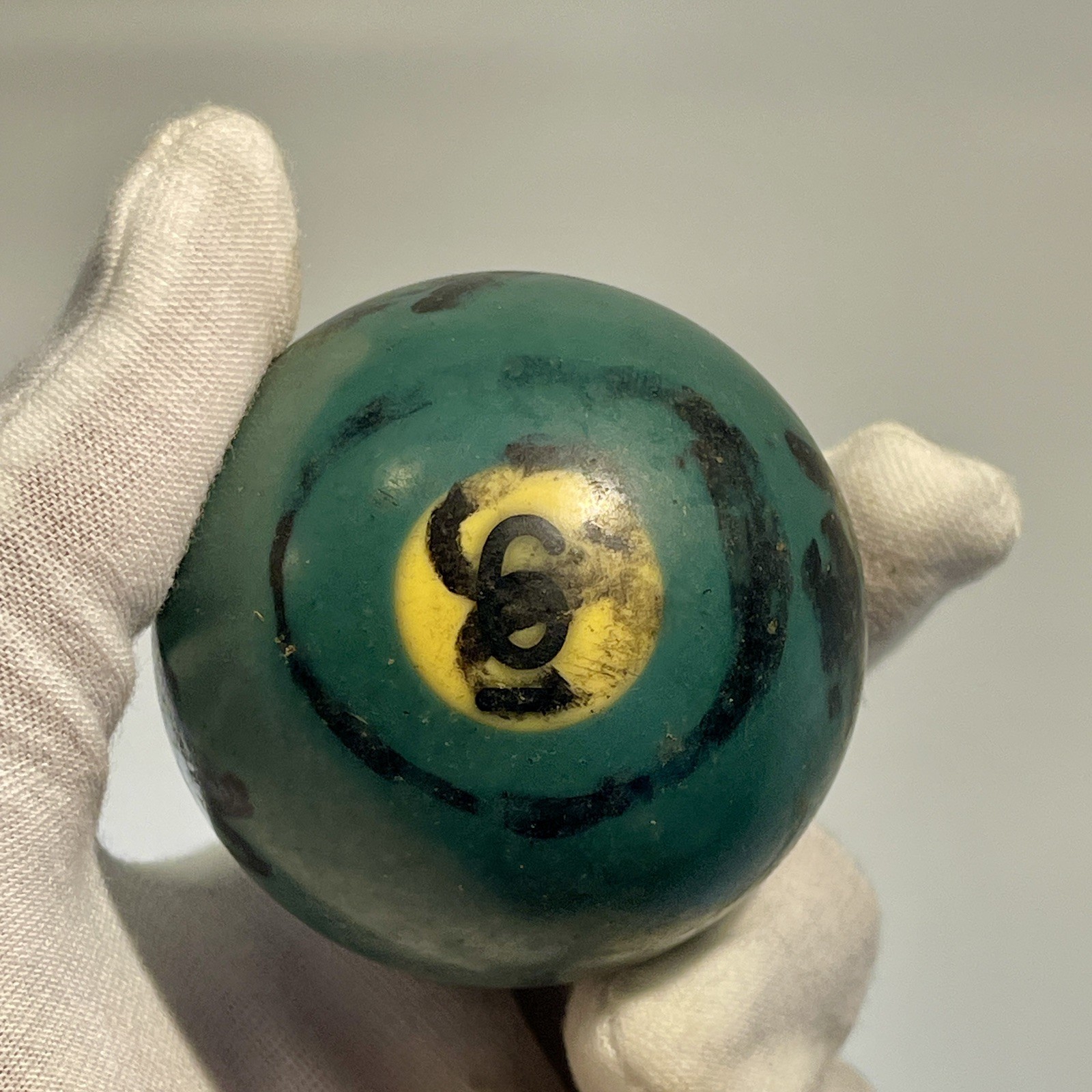Vintage 6 Six Ball Billiard Ball