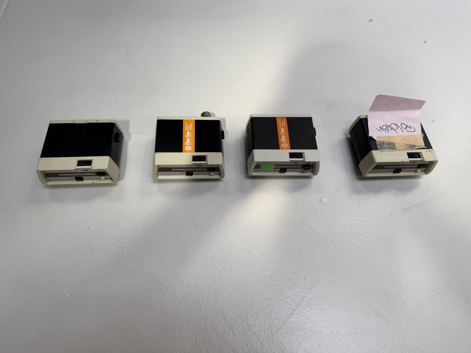 Clear-com 501 Single-channel Beltpack (lot of 4)