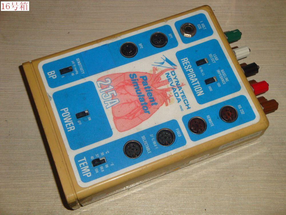 Shell Look Bad Fluke Biomedical 215A ECG Arrhythmia Patient Simulator