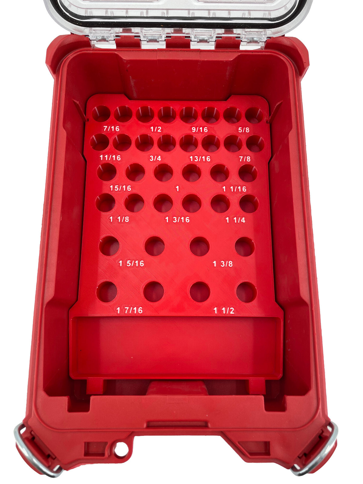 Milwaukee Packout Compact Compatible 7/16 - 1 1/2" Annular Bit Set Tray Insert