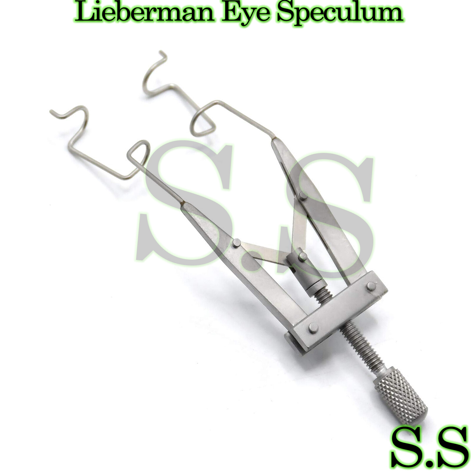 Lieberman Eye Speculum Adjustable Fenestrated Blade Ophthalmology Instrument